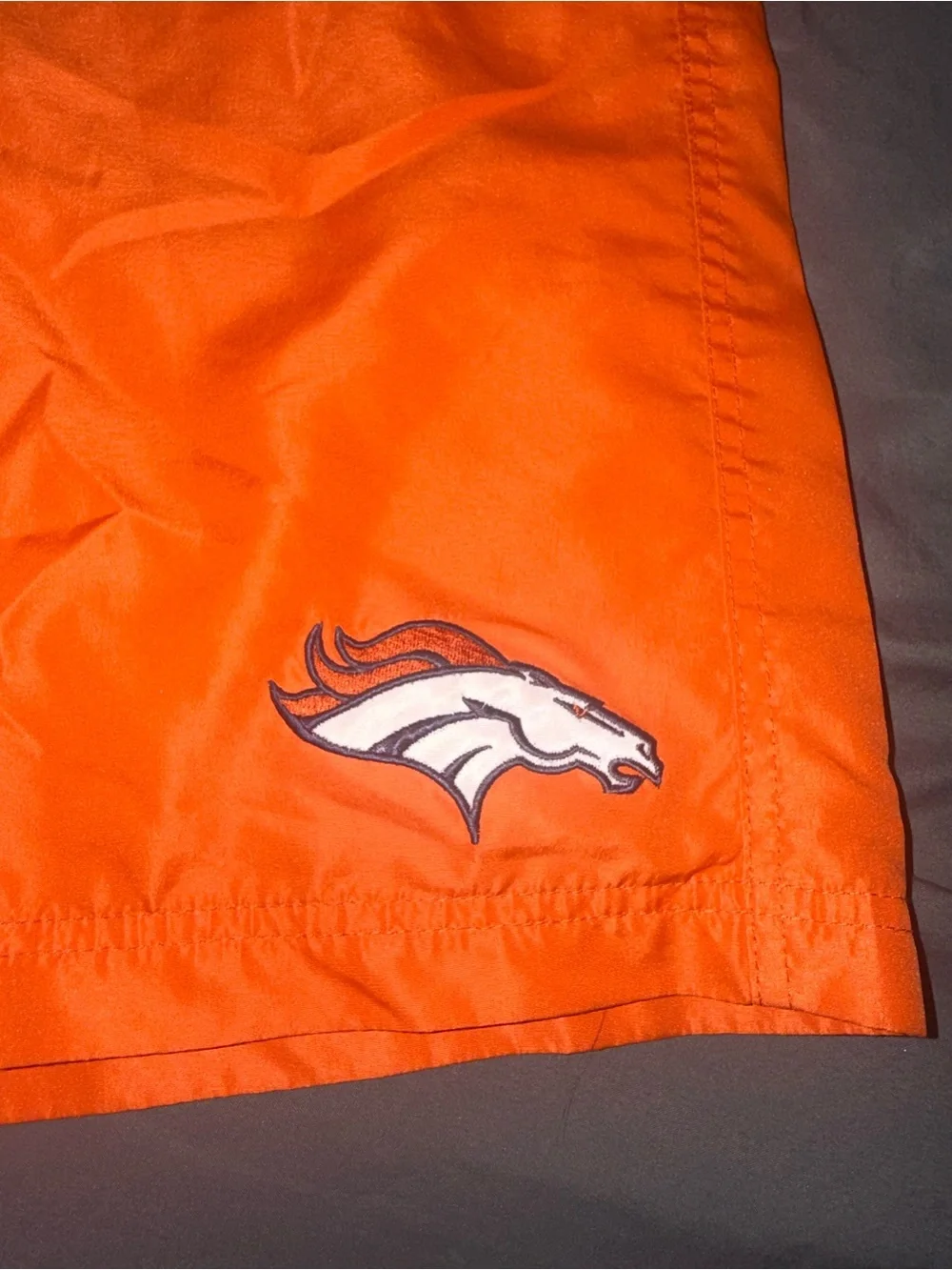 Denver Broncos swimming trunks